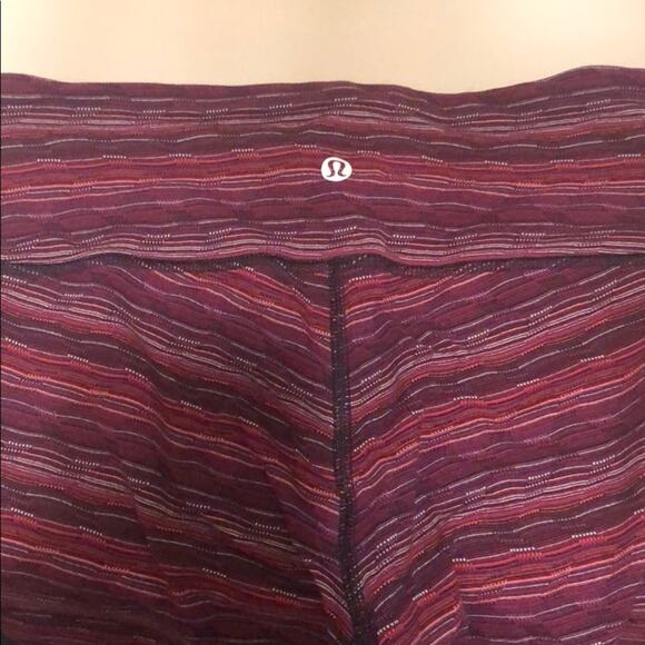 Lululemon Wunder Under Cyber Striped Leggings - Picture 6 of 6